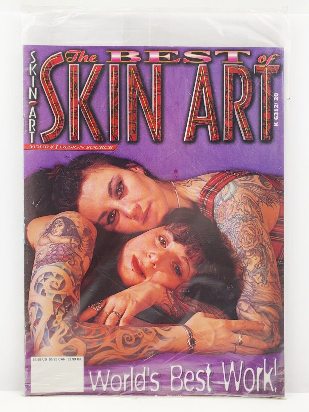 Skin Art Magazine Best Of Special Issue VTG 1999 Tattoos Body Art 90s Sealed